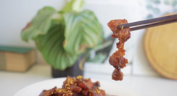 土豆桂花红烧肉