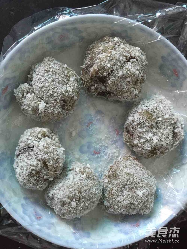 抹茶红豆糯米糍