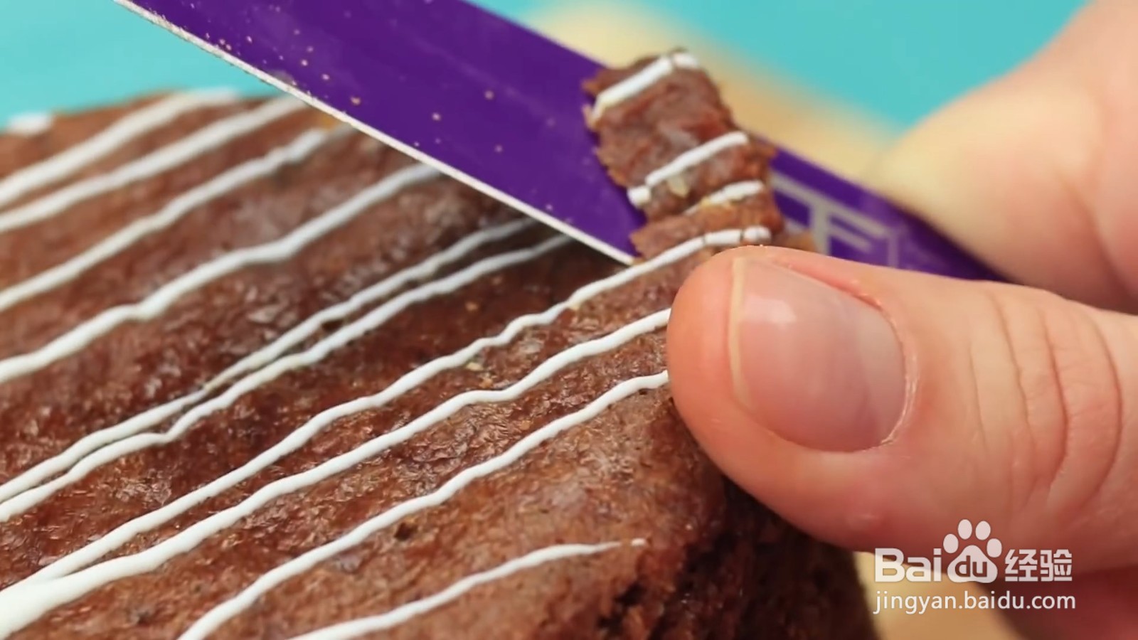 如何用蛋糕制作汉堡