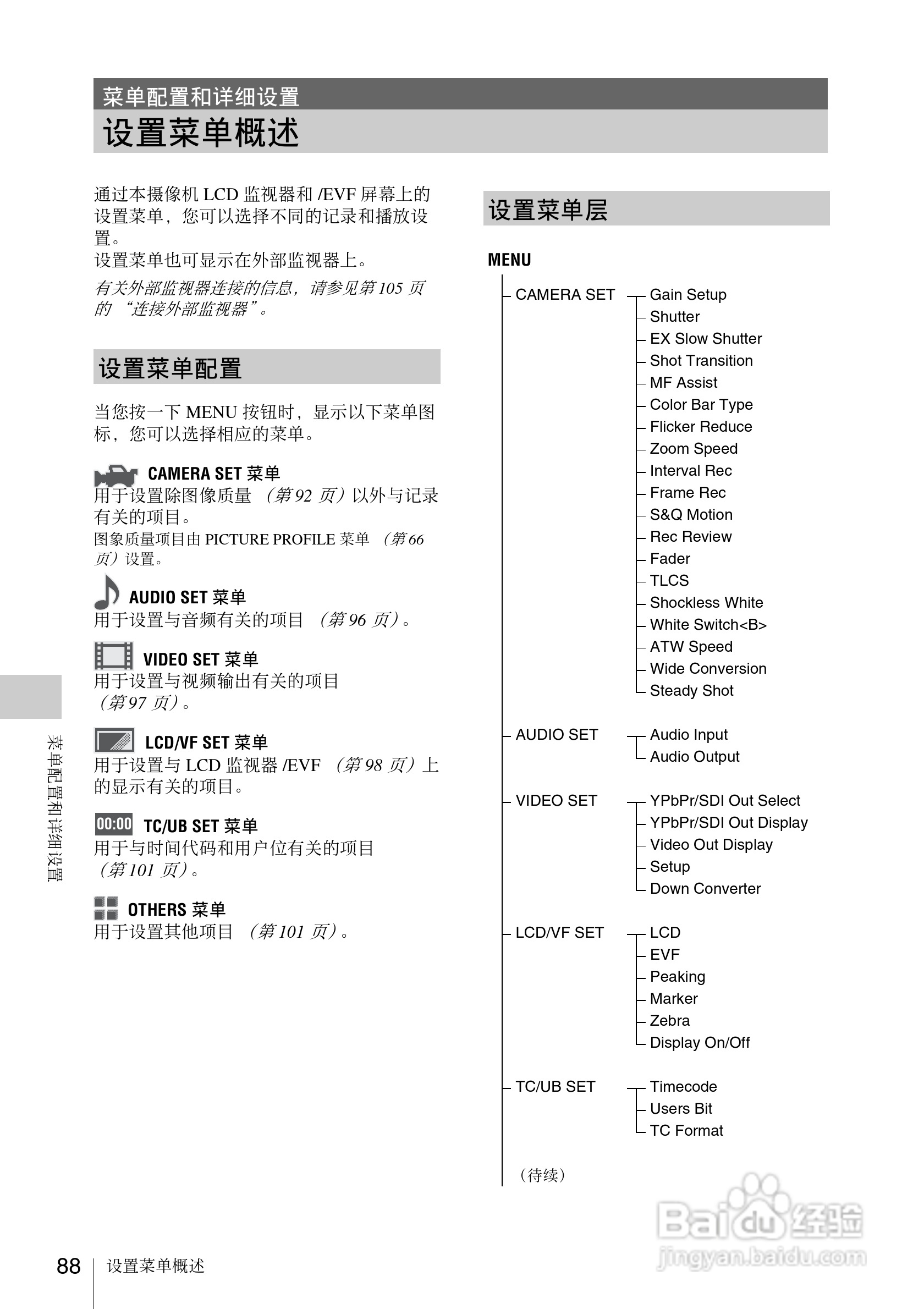索尼PMW-EX1数码摄像机使用说明书:[9]