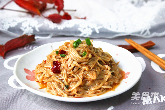 剁椒金针菇的做法