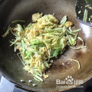 韭黄虾皮炒蛋的美味做法