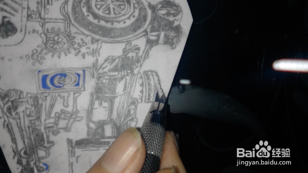 手工橡皮章之火车橡皮章