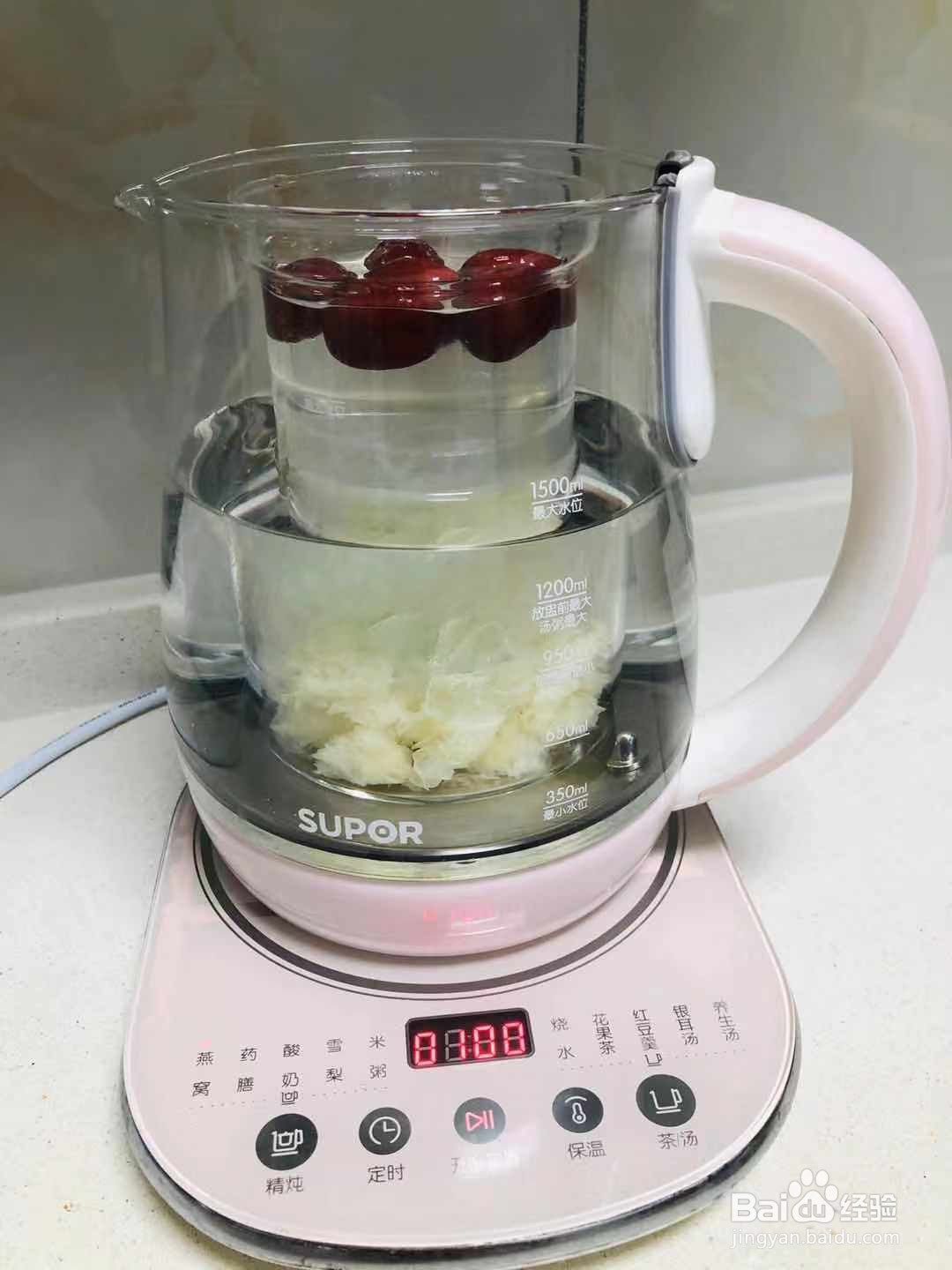 滋养补气血的银耳燕窝羹的做法