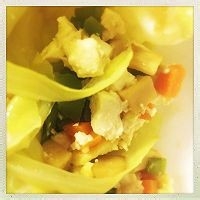 低卡菜叶素菜包