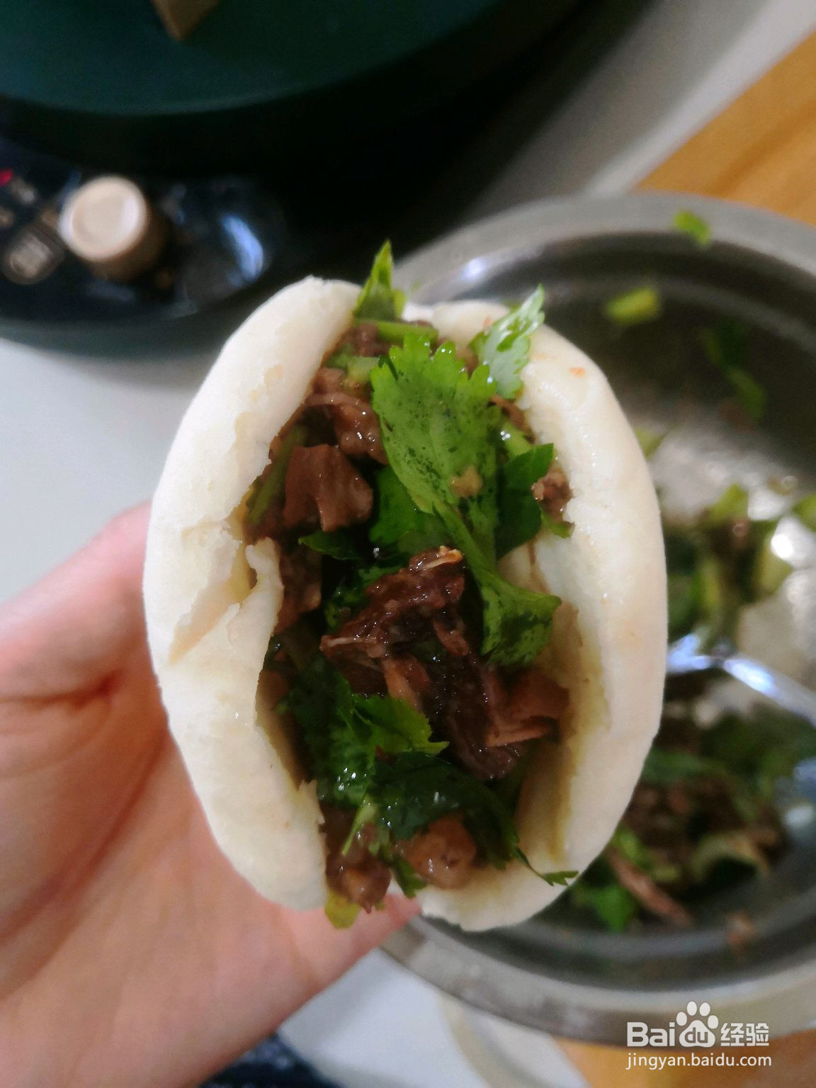 家庭版肉夹馍的做法