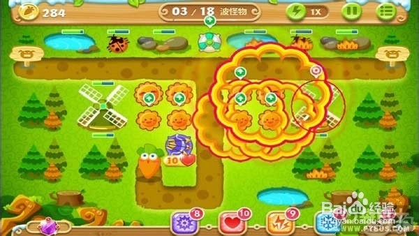 保卫萝卜2三星金萝卜攻略大全之丛林26关