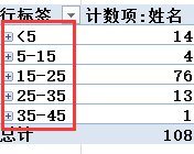 excel2010数据透视表中分组展开数据