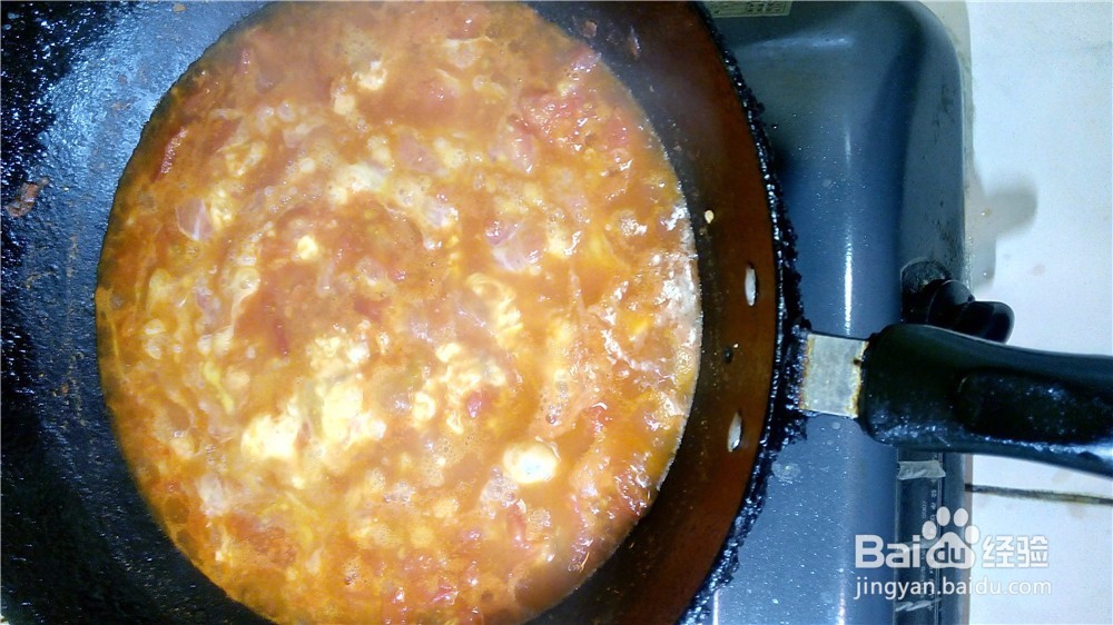 百味之本|鸡蛋柿子打卤面