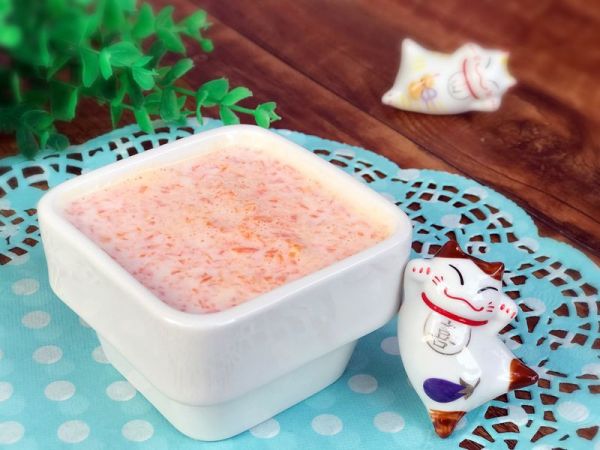 胡萝卜牛奶汤#柏翠辅食节-营养佐餐#