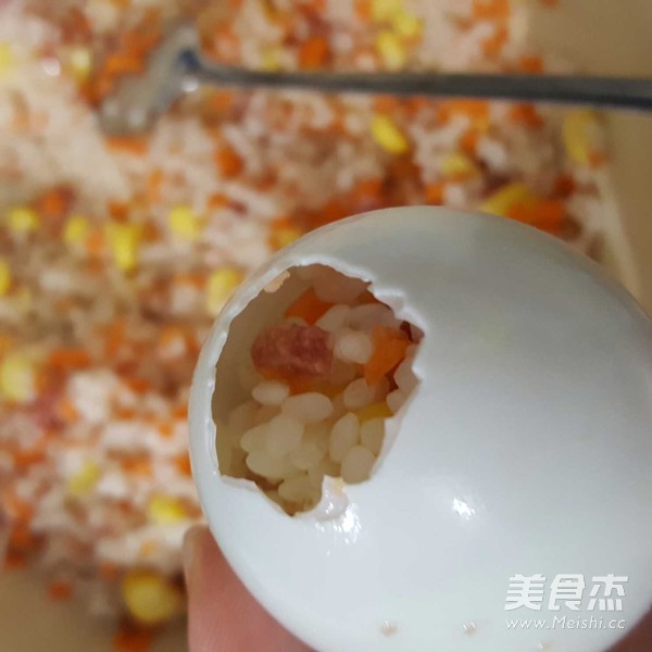 咸蛋饭的家常做法