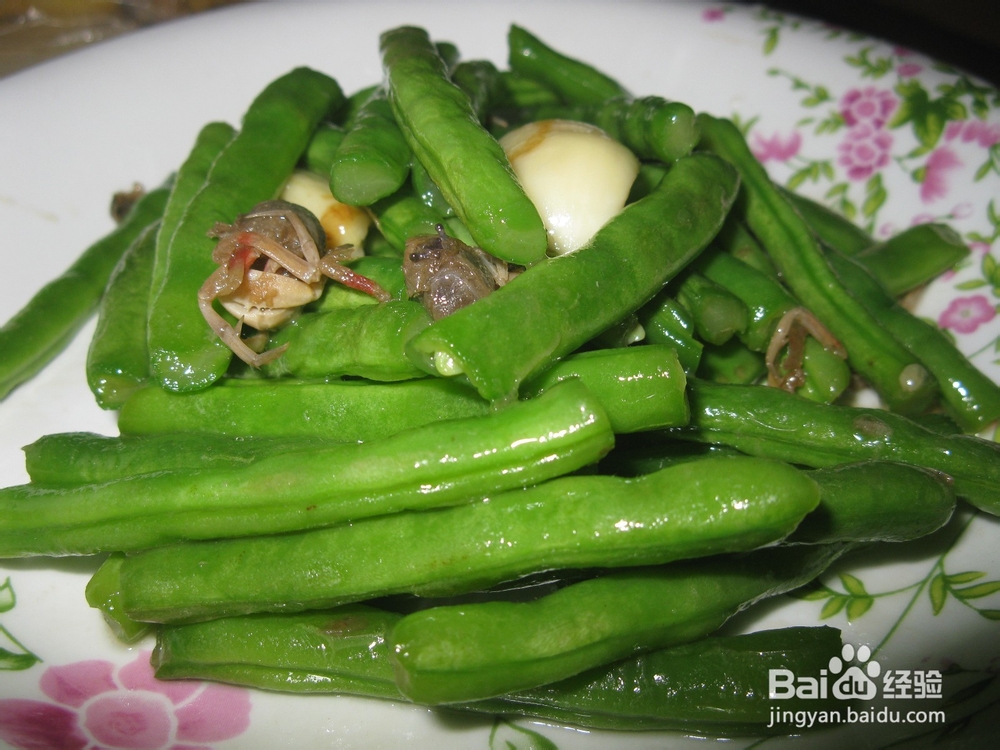 舌尖上的中国－－沙蟹汁炒豆角