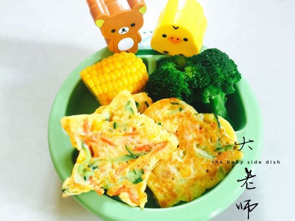 彩蔬金枪鱼蛋饼