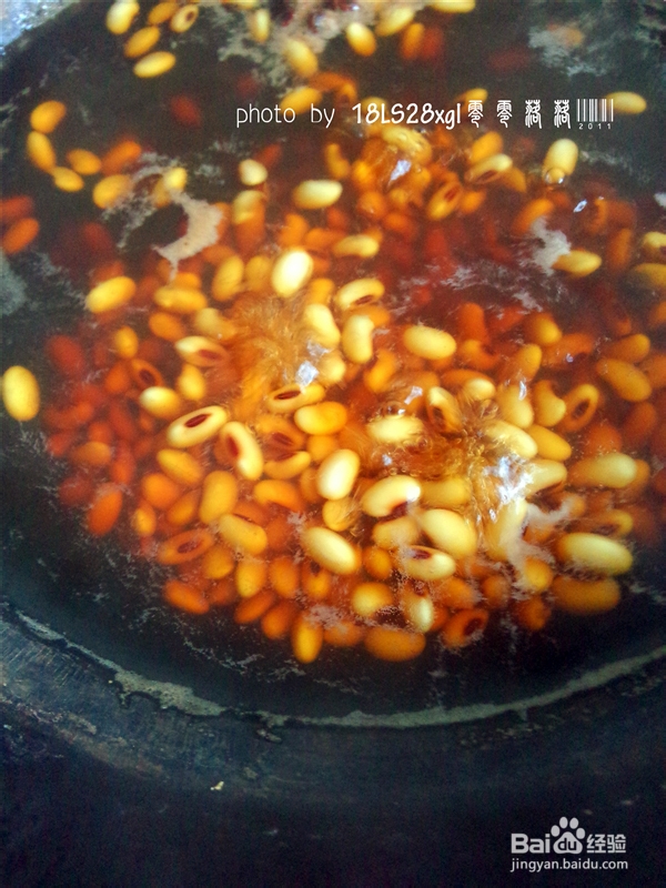 美味小吃:酱黄豆