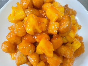 菠萝咕噜肉的简单做法