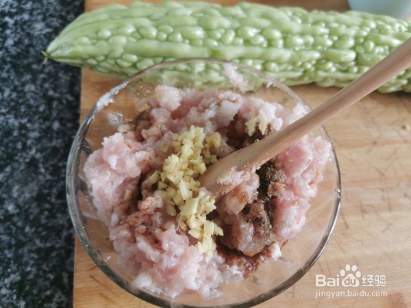 苦瓜酿肉的做法