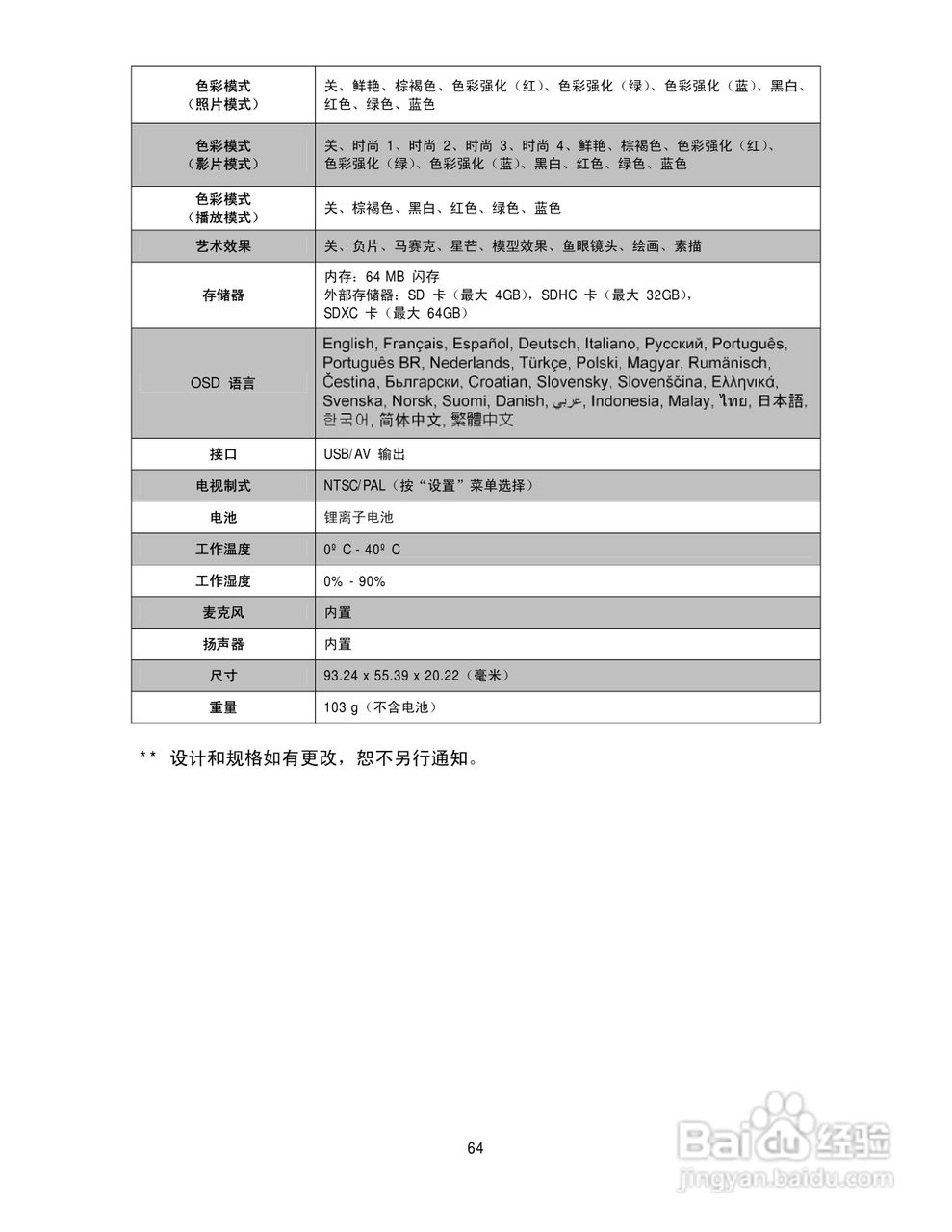 海尔DC-S80数码相机使用说明书:[7]