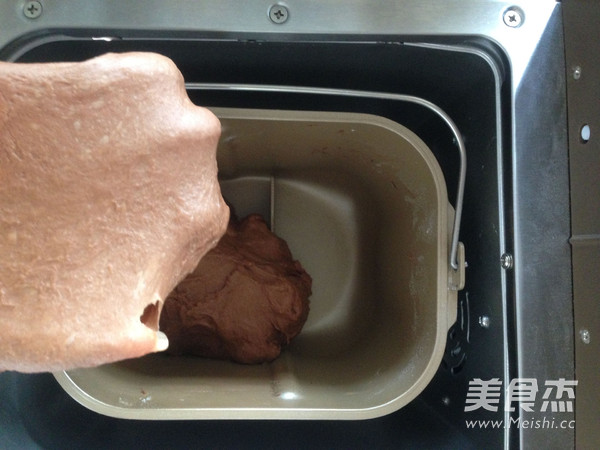 可可味淡奶油面包