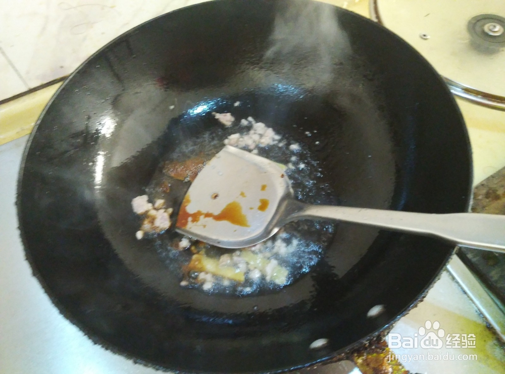 美食#平菇炒肉沫的做法