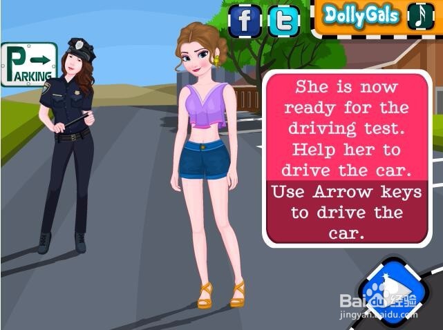 艾莎考驾照游戏攻略