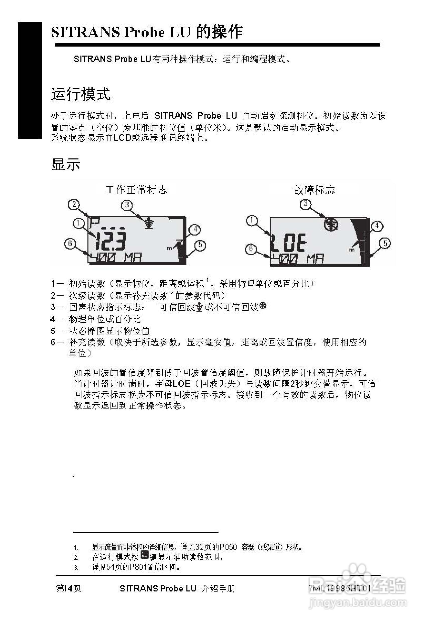 PLU系列超声波液位计使用说明书:[2]