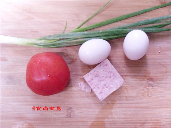 番茄午餐肉炒蛋