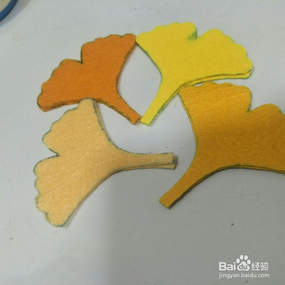 教你怎么做秋天的银杏落叶