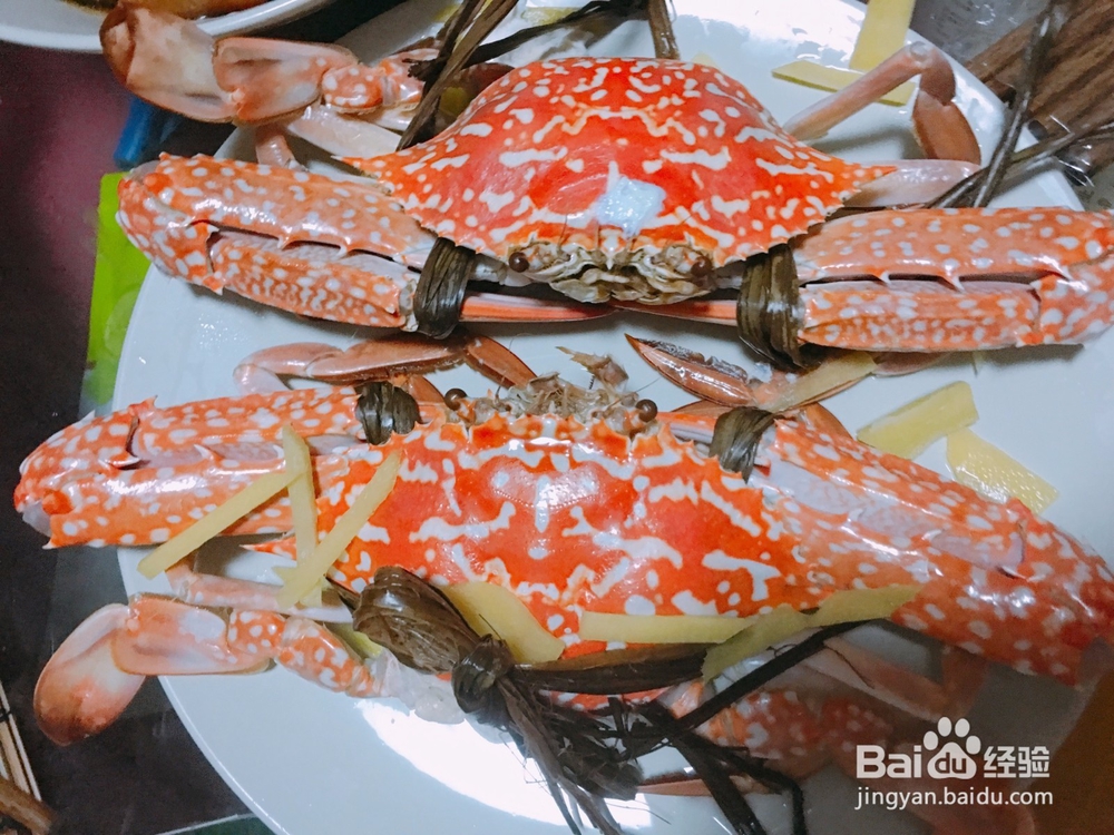 兰花蟹的做法
