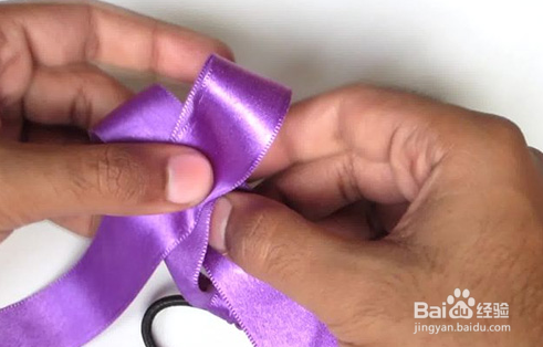 边花样结 丝带教程