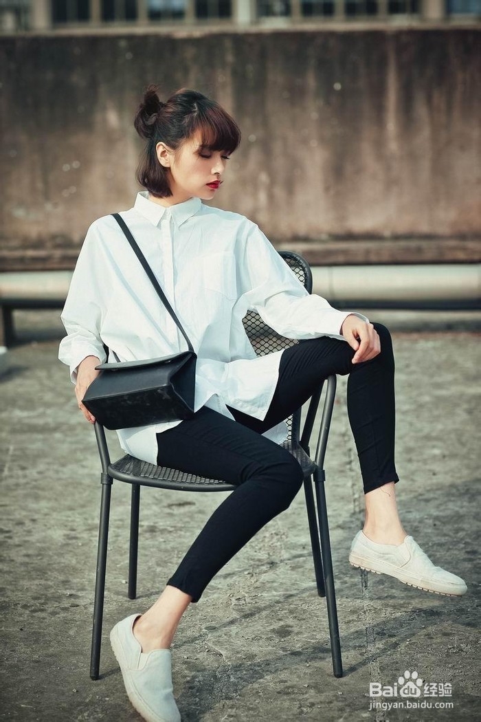 基础白衬衫的花样搭配