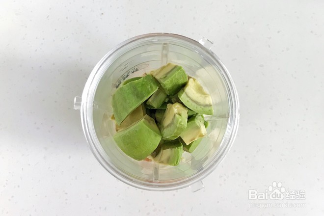 名典小吃饮品牛油果香蕉思慕雪怎么做?