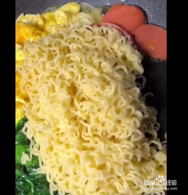 辣炒方便面的做法