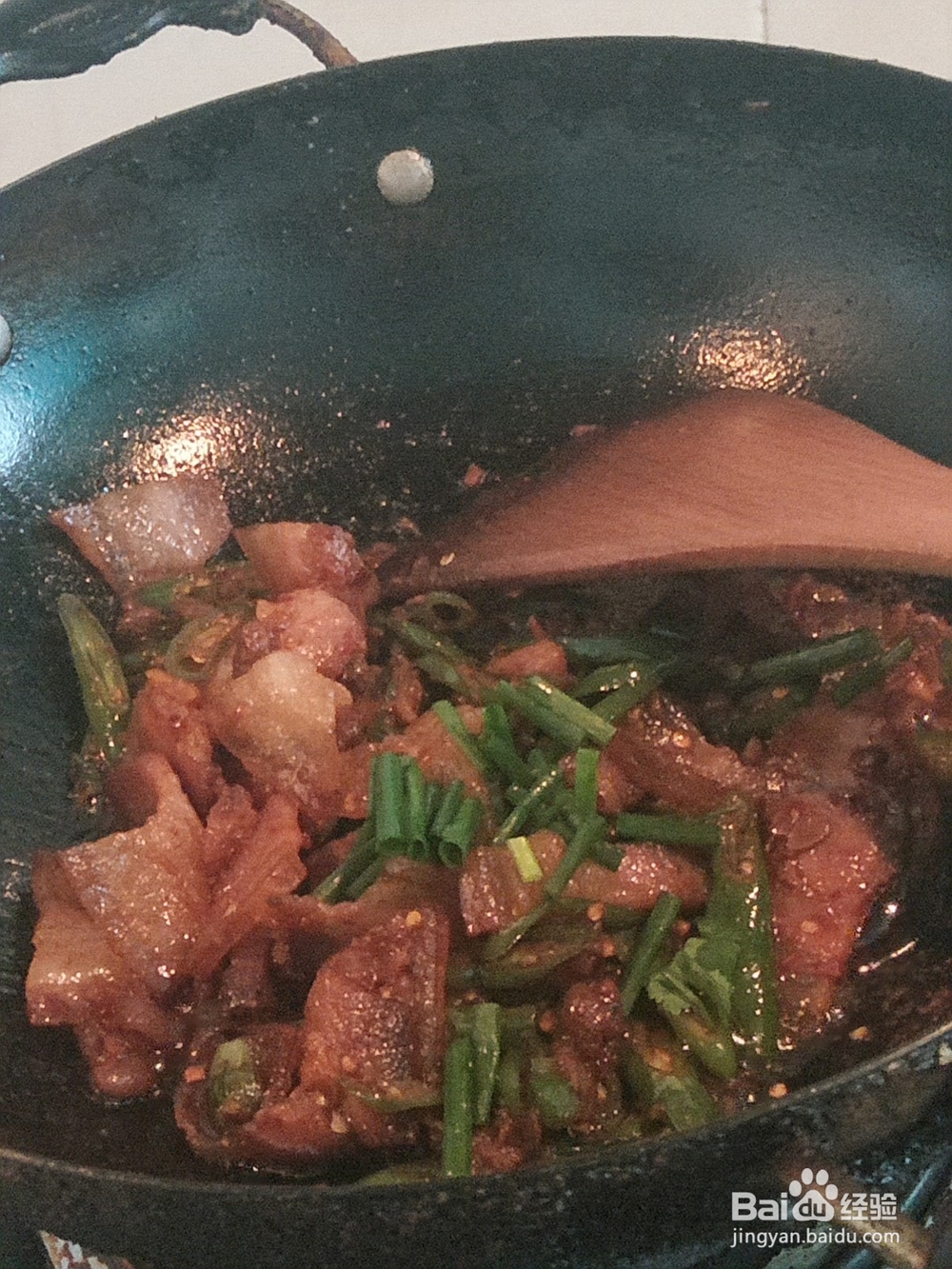 豆鼓青辣椒炒腊肉