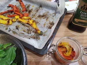 教你怎么做油渍烤彩椒