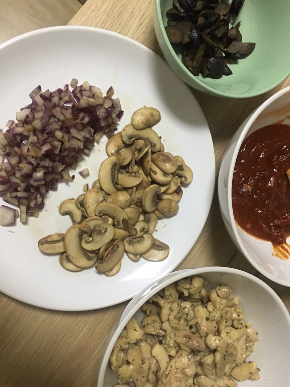 含全新饼底配方的鸡头披萨的做法,看完你就知道!