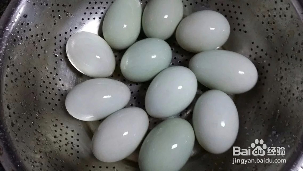 简易制作咸鸭蛋