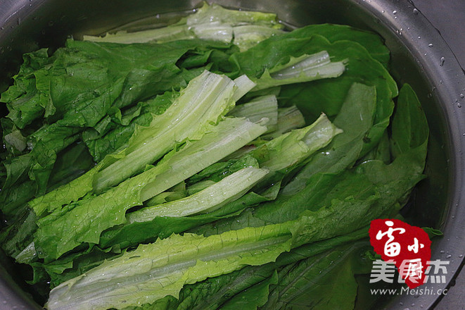 蚝油油麦菜的做法