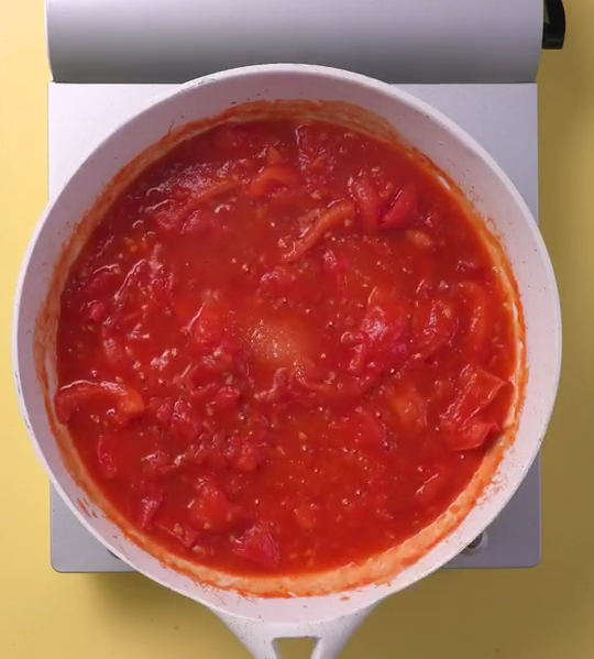 酸甜滋味番茄烩金针菇