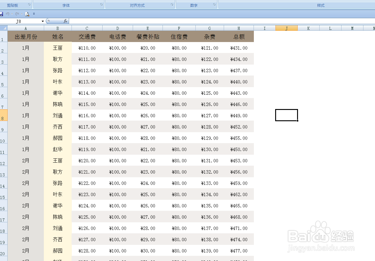 教你在Excel表格中创建数据透视表