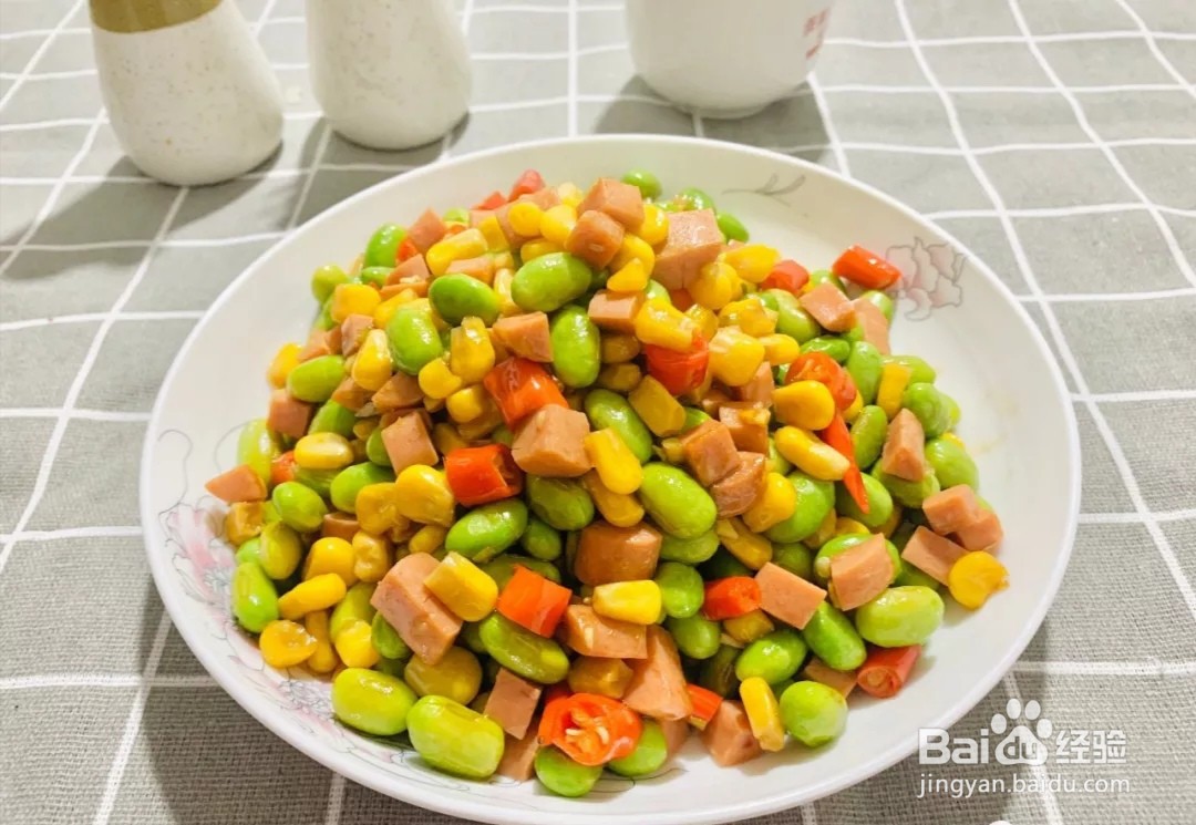 怎样制作辣炒毛豆