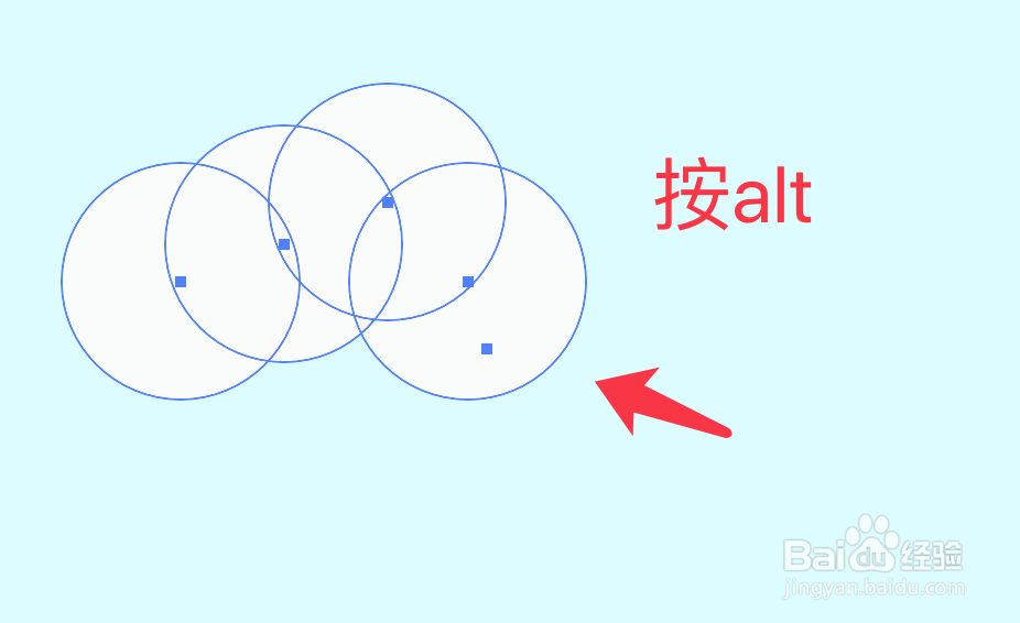 Adobe Illustrator(AI)如何快速绘制云彩图案