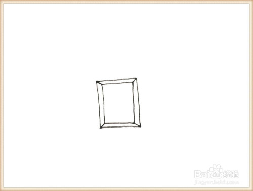一笔一笔教你画相框简笔画