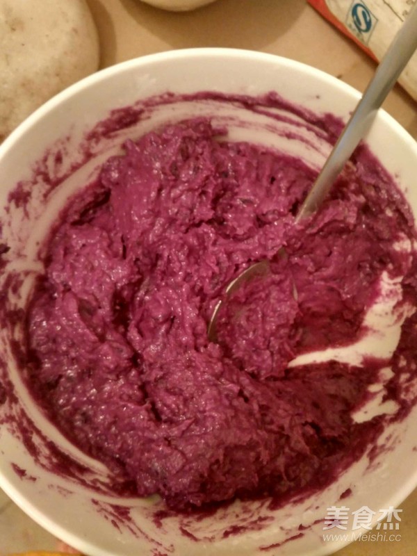 香煎紫薯饼的做法