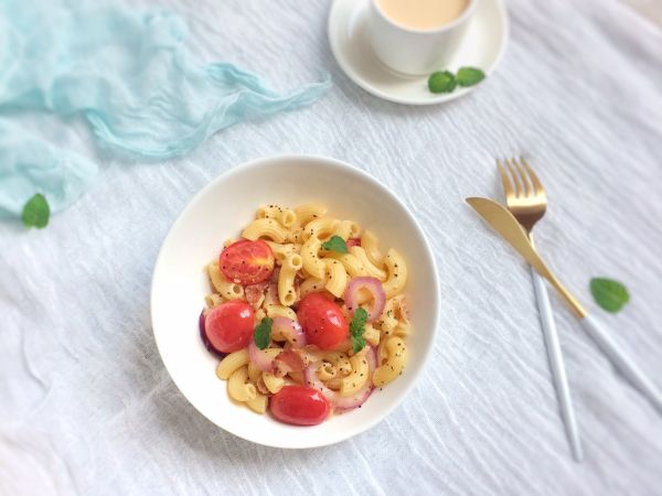 小番茄培根意大利面