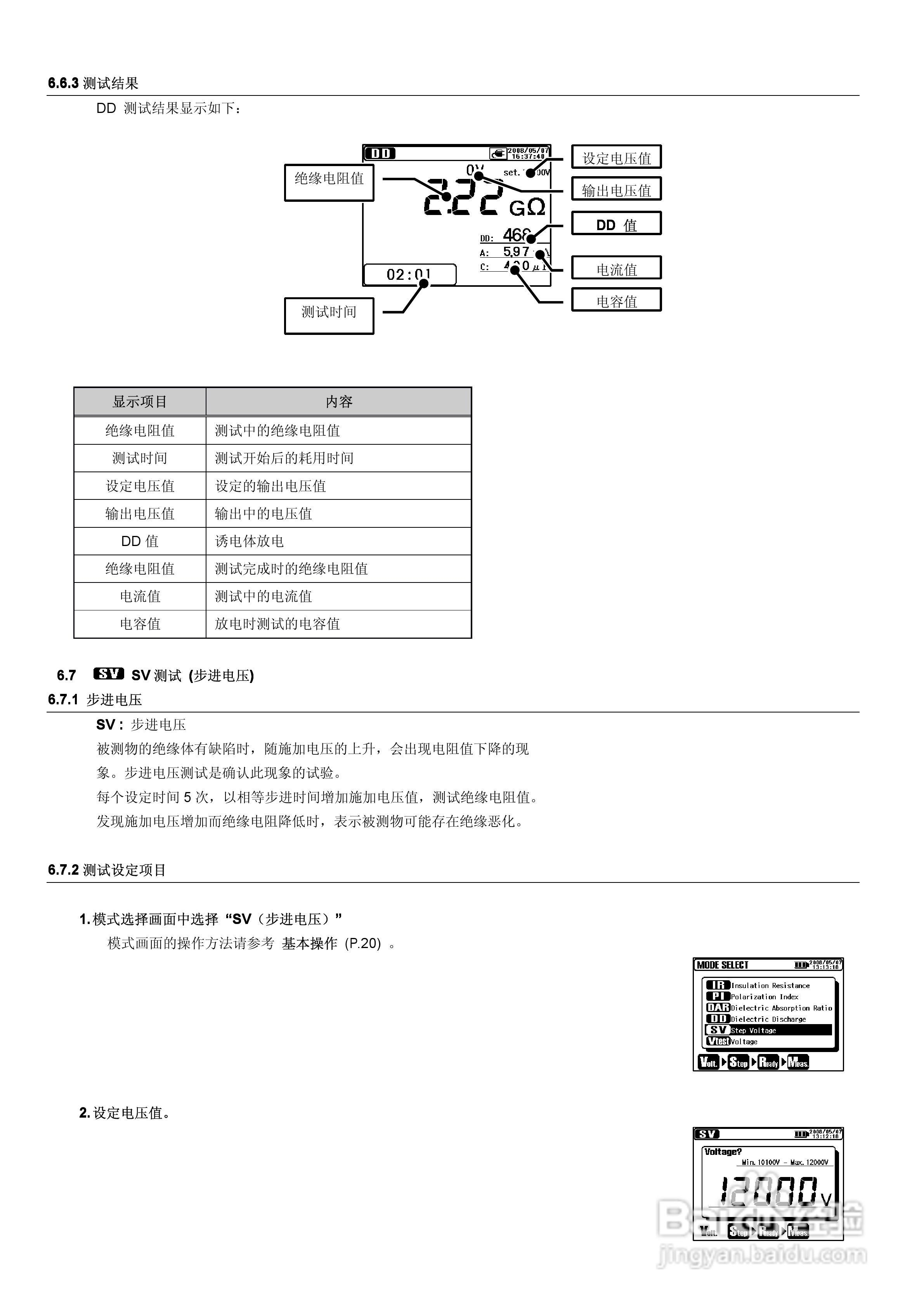 KYORITSU KEW3128高压数字绝缘电阻计使用说明书:[4]