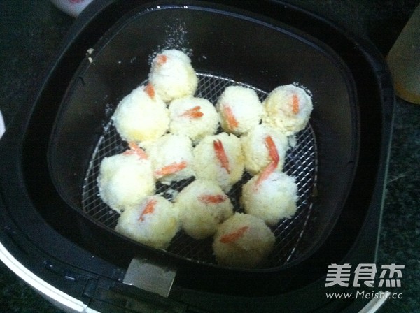 香酥米饭虾球