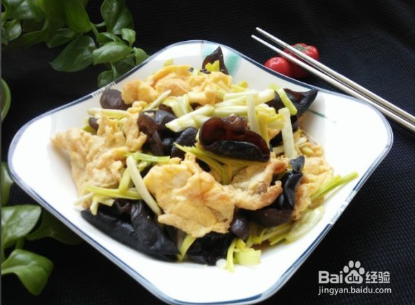 家常菜：韭黄炒鸡蛋