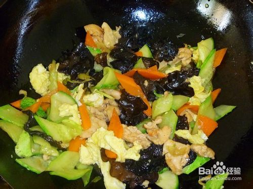 【鲁菜】木须鸡肉