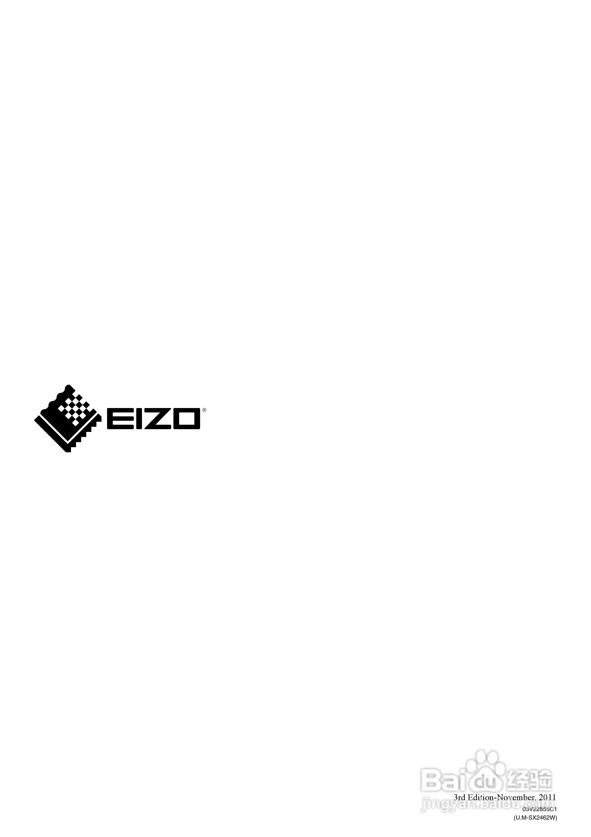 EIZO FlexScan SX2462W彩色液晶显示器用户手册:[6]