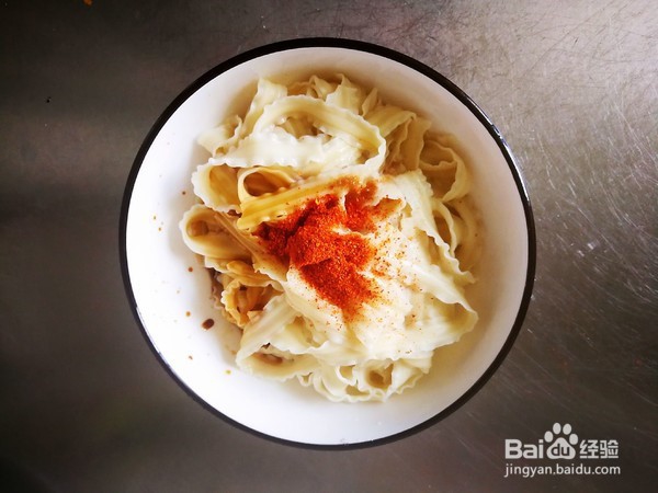 XO干贝酱拌凉拌面的做法